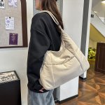 ナイロンバッグ ショルダーバッグ レディース 手提げバッグ トートバッグ 軽量 軽い 手持ち 肩掛け 2WAY 軽量 通勤 通学 旅行 普段使い（1ヶ）