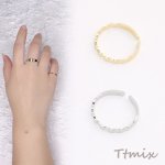 高品質レディスリング 指輪 幅約2mm（2ヶ）
