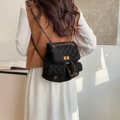 キルティングリュック リュックバッグ チェーンバッグ レディース キッズ 女の子 オシャレ 高級感 韓国リュック おしゃれ かわいい 軽い 旅行（1ヶ）