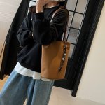 バケツバッグ ナイロン ショルダーバッグ レディース キューブ型バッグ ワンショルダー ミニショルダーバッグ 2WAY 肩掛け 通勤 通学（1ヶ）