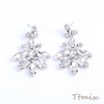 ブライダルアクセサリー 花嫁アクセサリー ウェディングアクセサリー ピアス（1ペア）