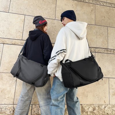 スポーツバッグ バドミントン テニス 大容量 3way 斜挎げ/手提げ/旅行 オックスフォード 通勤 トレーニング 丈夫 便利（1ヶ）