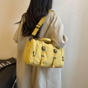 旅行バッグ レディース 大容量 2way 斜挎手提包 可折りたたみ 防水 日系 お洒落 通勤 短旅行 週末 お出かけ おしゃれ（1ヶ）