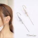 ジルコニア付きアメリカンピアス アメリカンフック 11×73mm（1ヶ）