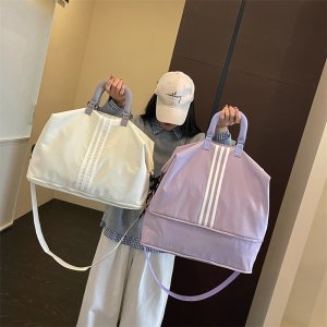 3way トラベルバッグ 大容量 トラベルバッグ ナイロン製 フィットネスバッグ 収納便利 出張 ジム ヨガ 1～3泊旅行 軽量丈夫（1ヶ）
