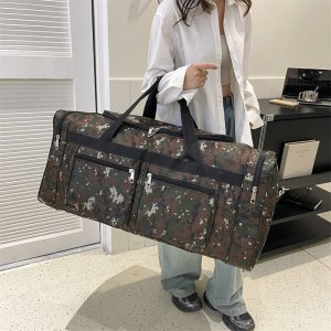 旅行用トートバッグ ビジネスパーソン向け 超大容量 手提げバッグ 通勤 短期出張 引っ越し収納 便利 多用途（1ヶ）