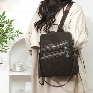 リュックサック レディース バックパック ノートPC収納 通勤 通学 旅行 韓国風 シンプルデザイン お洒落（1ヶ）