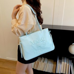 トートバッグ レディース 大容量バッグ PU 通勤 2026夏 韓国風 お洒落 2way（1ヶ）
