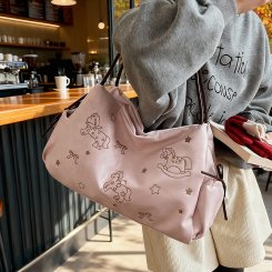 トートバッグ レディース 大容量 ショルダーバッグ 通勤 通学 旅行 ショルダー 2way オリジナルデザイン PU素材 ファッション お洒落（1ヶ）