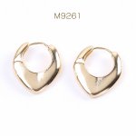 フープピアス しずく型 20×21mm ゴールド（2ヶ）