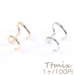 高品質イヤーカフ 10×13mm 片耳用（1ヶ）